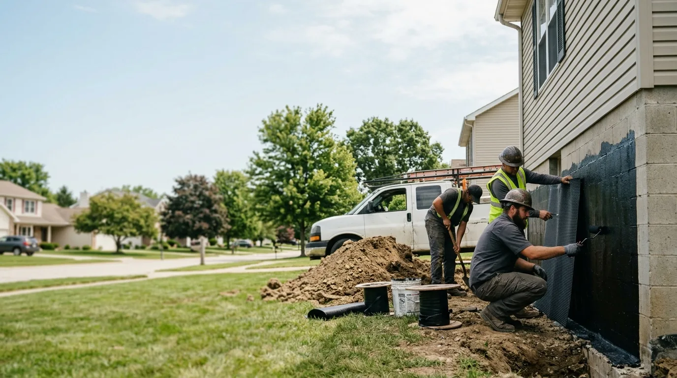 Basement Waterproofing in Glenwood, IL near me